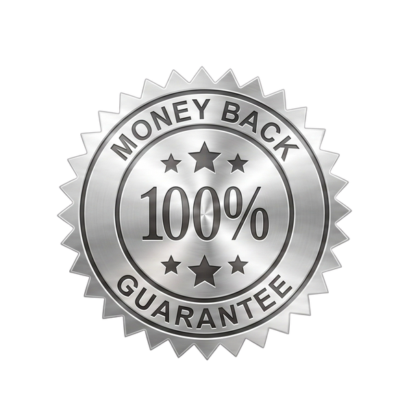 100% Money Back Guarantee